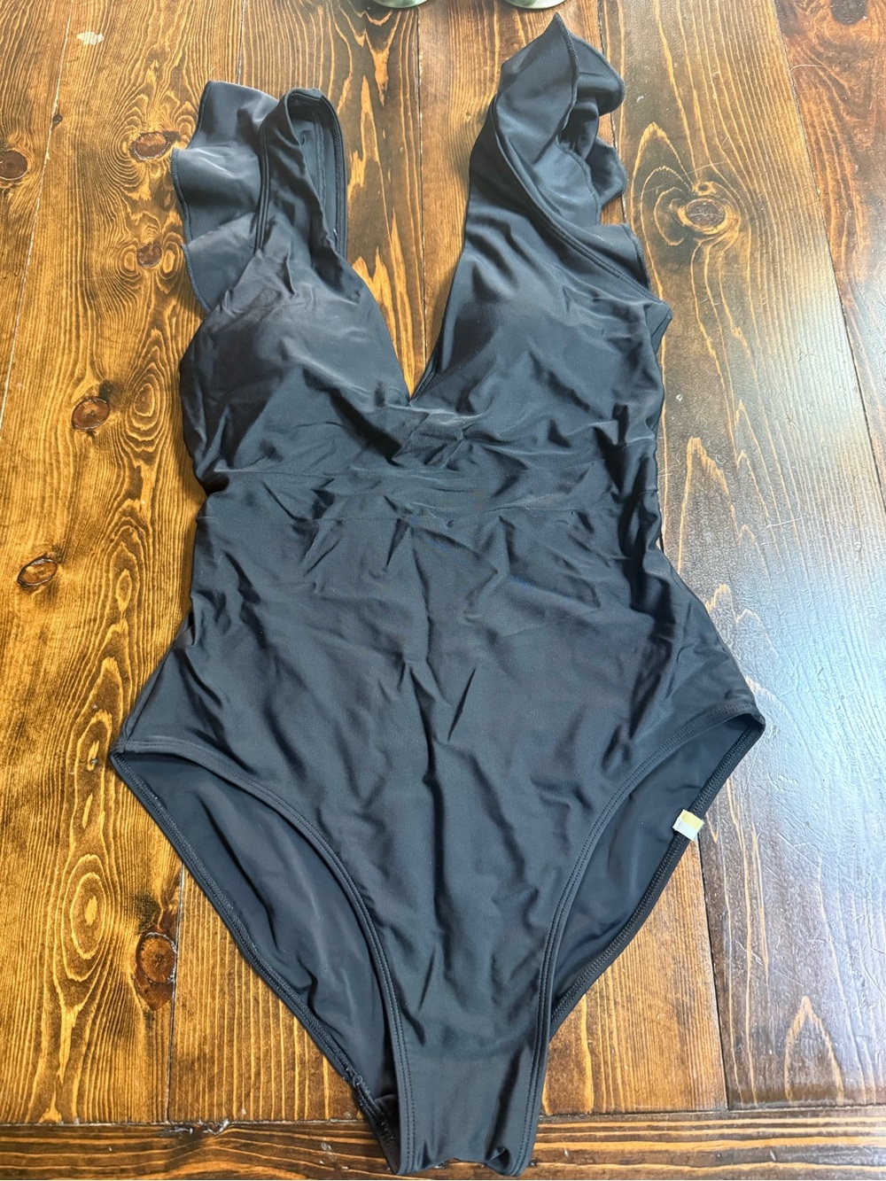 summersalt Black One-Piece Swimsuit